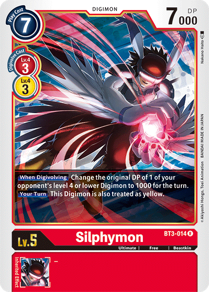 Silphymon [BT3-014] [Release Special Booster Ver.1.5] | Enigma On Main