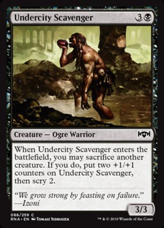 Undercity Scavenger [Ravnica Allegiance] | Enigma On Main