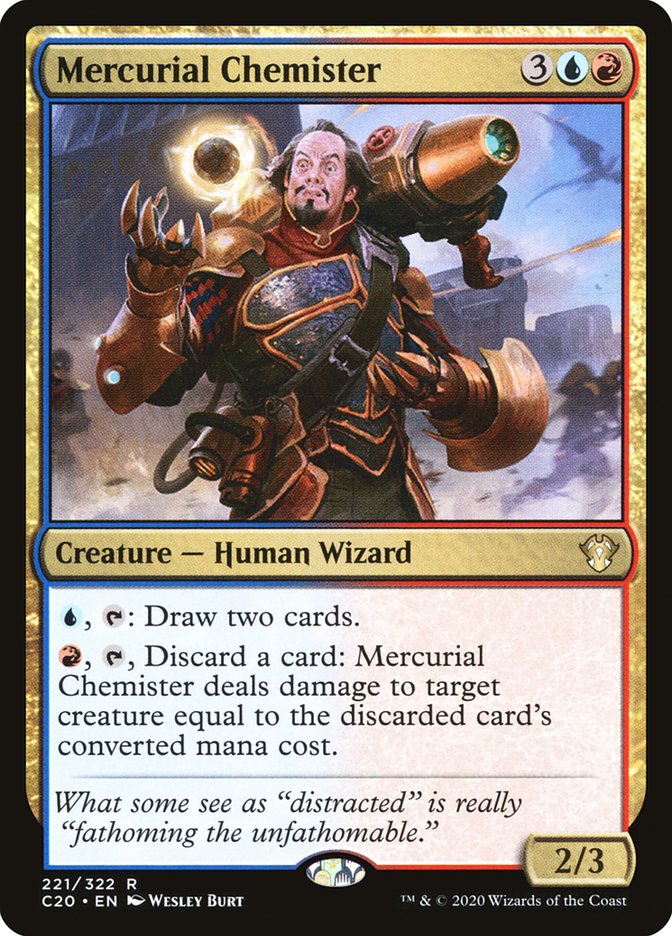 Mercurial Chemister [Commander 2020] | Enigma On Main