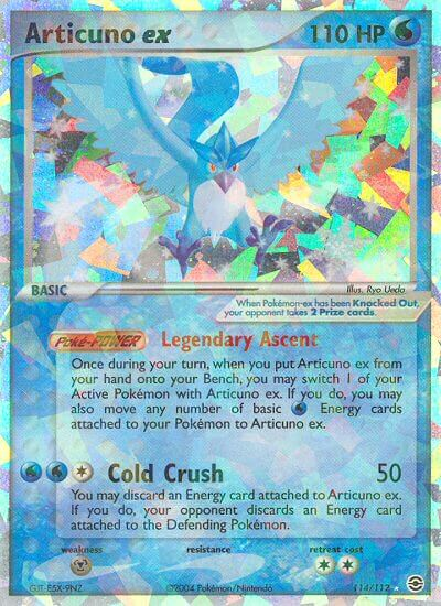 Articuno ex (114/112) [EX: FireRed & LeafGreen] | Enigma On Main