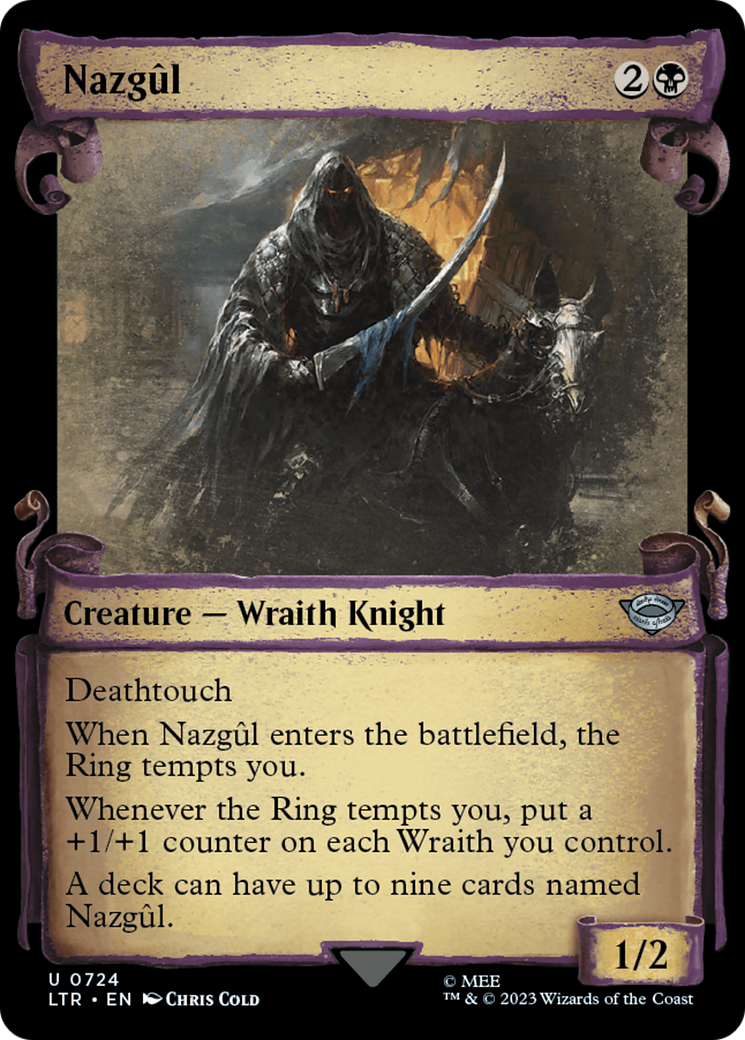 Nazgul (0724) [The Lord of the Rings: Tales of Middle-Earth Showcase Scrolls] | Enigma On Main