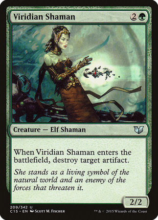 Viridian Shaman [Commander 2015] | Enigma On Main