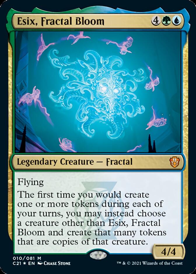 Esix, Fractal Bloom [Commander 2021] | Enigma On Main