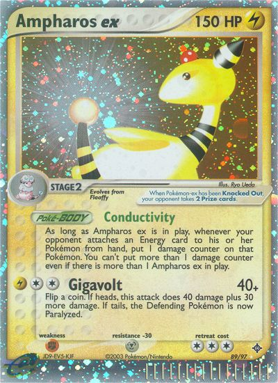 Ampharos ex (89/97) [EX: Dragon] | Enigma On Main