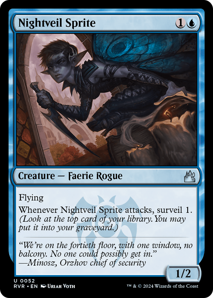 Nightveil Sprite [Ravnica Remastered] | Enigma On Main