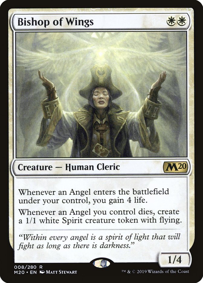 Bishop of Wings [Core Set 2020] | Enigma On Main