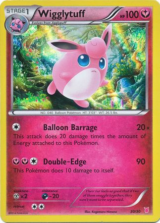 Wigglytuff (30/30) [XY: Trainer Kit 1 - Wigglytuff] | Enigma On Main