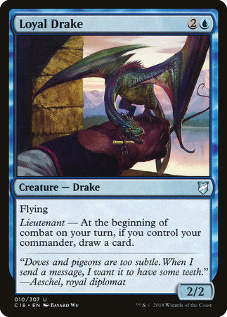Loyal Drake [Commander 2018] | Enigma On Main