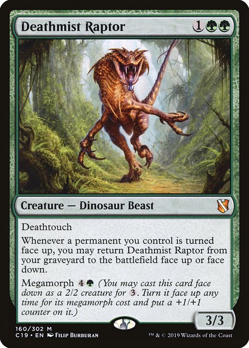 Deathmist Raptor [Commander 2019] | Enigma On Main