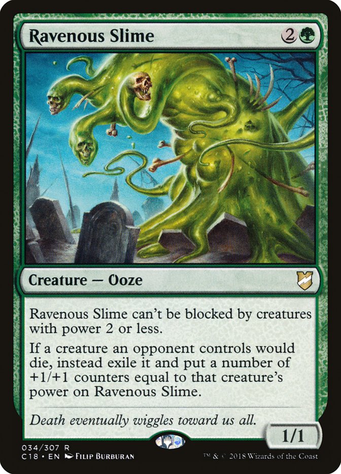 Ravenous Slime [Commander 2018] | Enigma On Main