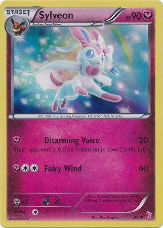 Sylveon (30/30) [XY: Trainer Kit - Sylveon] | Enigma On Main