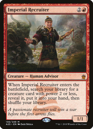Imperial Recruiter [Masters 25] | Enigma On Main
