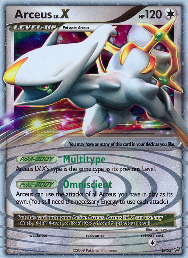 Arceus Lv.X (DP53) [Diamond & Pearl: Black Star Promos] | Enigma On Main