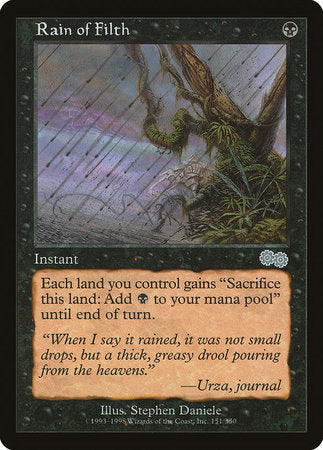 Rain of Filth [Urza's Saga] | Enigma On Main