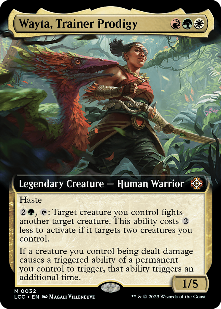 Wayta, Trainer Prodigy (Extended Art) [The Lost Caverns of Ixalan Commander] | Enigma On Main