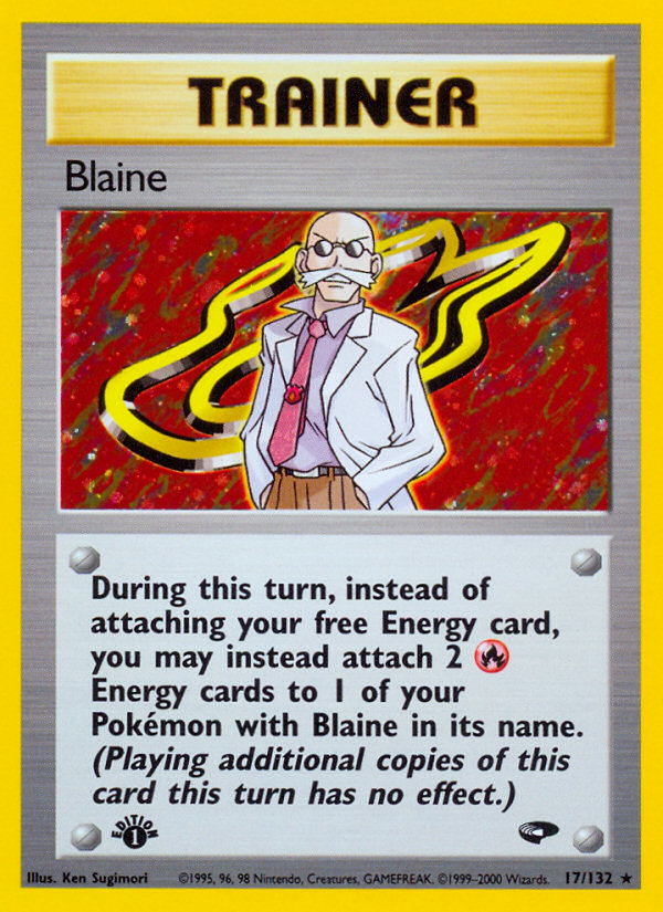 Blaine (17/132) [Gym Challenge 1st Edition] | Enigma On Main