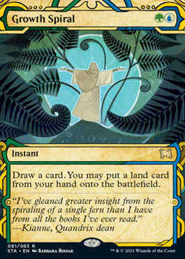 Growth Spiral (Etched Foil) [Strixhaven Mystical Archive] | Enigma On Main