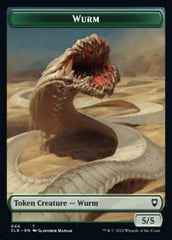 Phyrexian Beast // Wurm Double-sided Token [Commander Legends: Battle for Baldur's Gate Tokens] | Enigma On Main