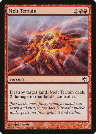 Melt Terrain [Scars of Mirrodin] | Enigma On Main