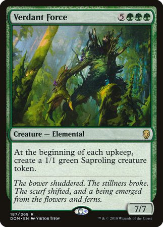 Verdant Force [Dominaria] | Enigma On Main