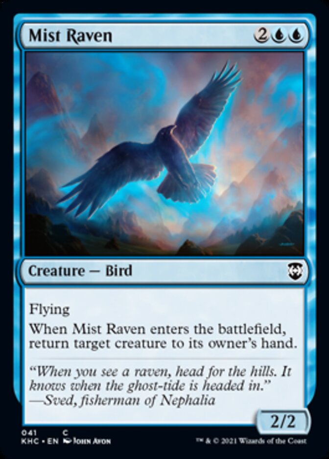 Mist Raven [Kaldheim Commander] | Enigma On Main