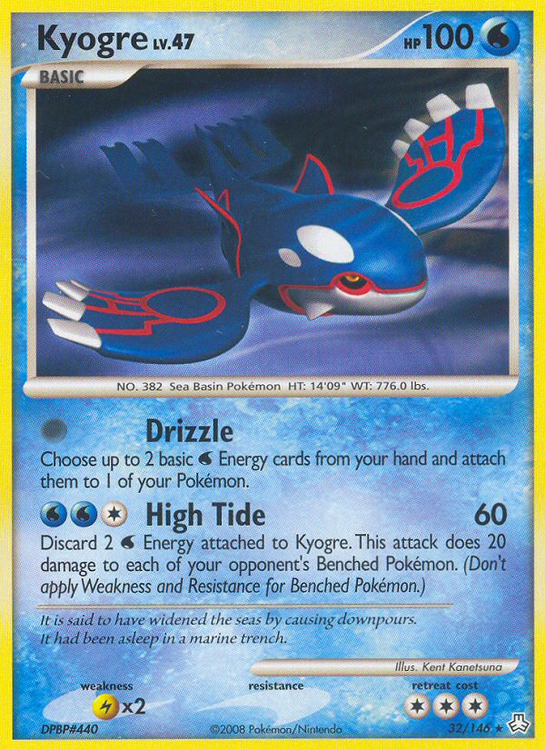 Kyogre (32/146) [Diamond & Pearl: Legends Awakened] | Enigma On Main