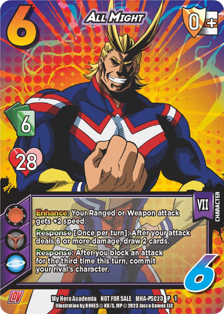 All Might (Provisional Store Championship 2023) [League of Villains] | Enigma On Main