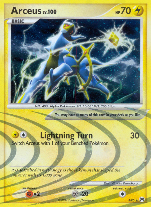 Arceus (AR6) [Platinum: Arceus] | Enigma On Main