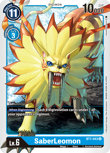 SaberLeomon [BT1-043] [Release Special Booster Ver.1.0] | Enigma On Main