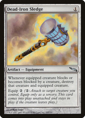 Dead-Iron Sledge [Mirrodin] | Enigma On Main