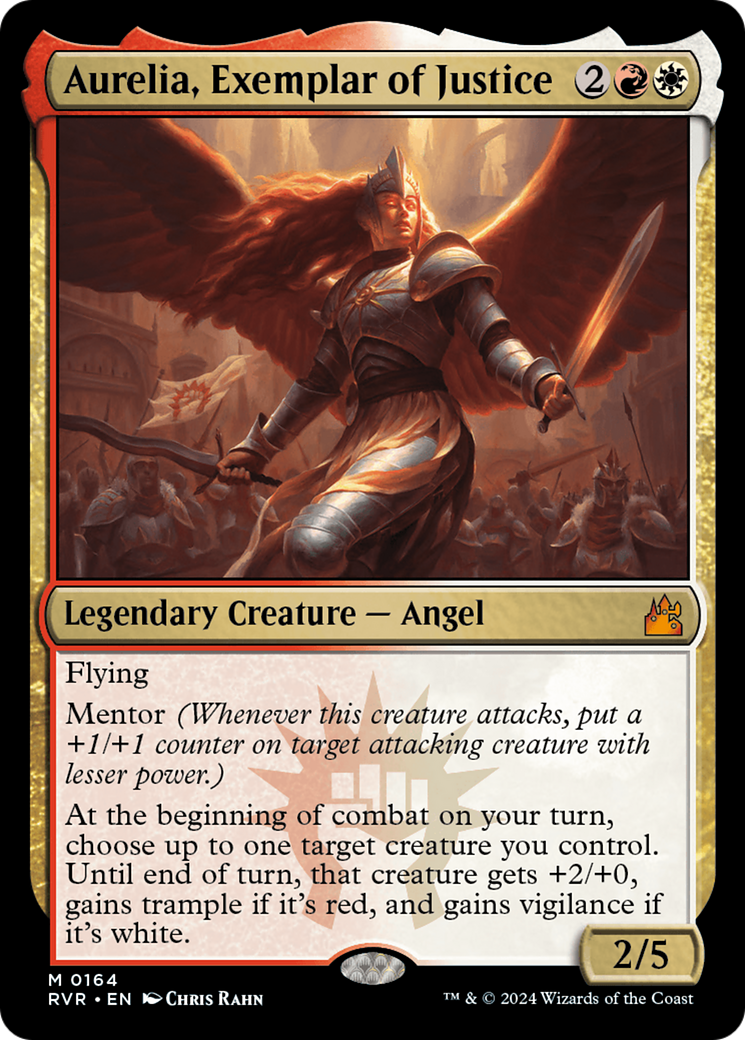 Aurelia, Exemplar of Justice [Ravnica Remastered] | Enigma On Main