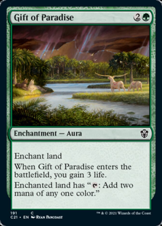 Gift of Paradise [Commander 2021] | Enigma On Main