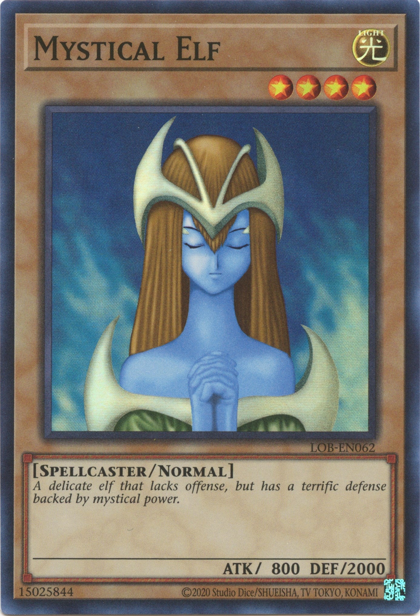 Mystical Elf (25th Anniversary) [LOB-EN062] Super Rare | Enigma On Main