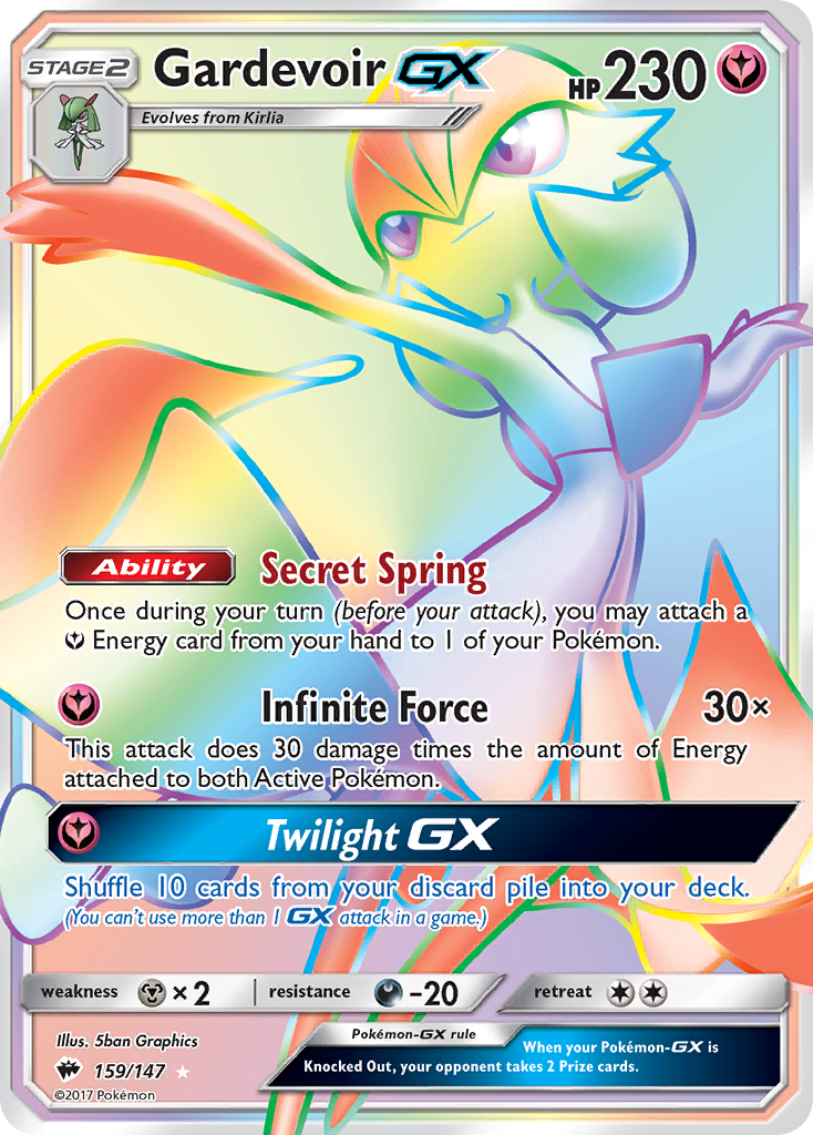 Gardevoir GX (159/147) [Sun & Moon: Burning Shadows] | Enigma On Main