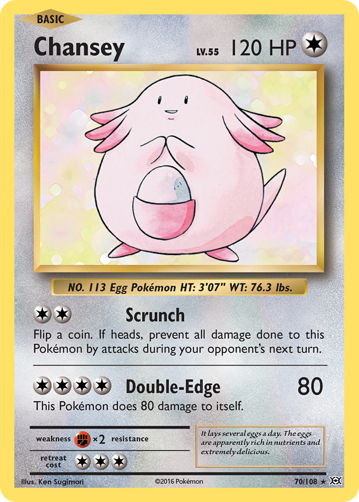 Chansey (70/108) [XY: Evolutions] | Enigma On Main