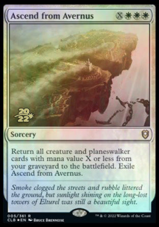 Ascend from Avernus [Commander Legends: Battle for Baldur's Gate Prerelease Promos] | Enigma On Main