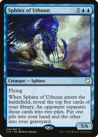 Sphinx of Uthuun [Commander 2018] | Enigma On Main