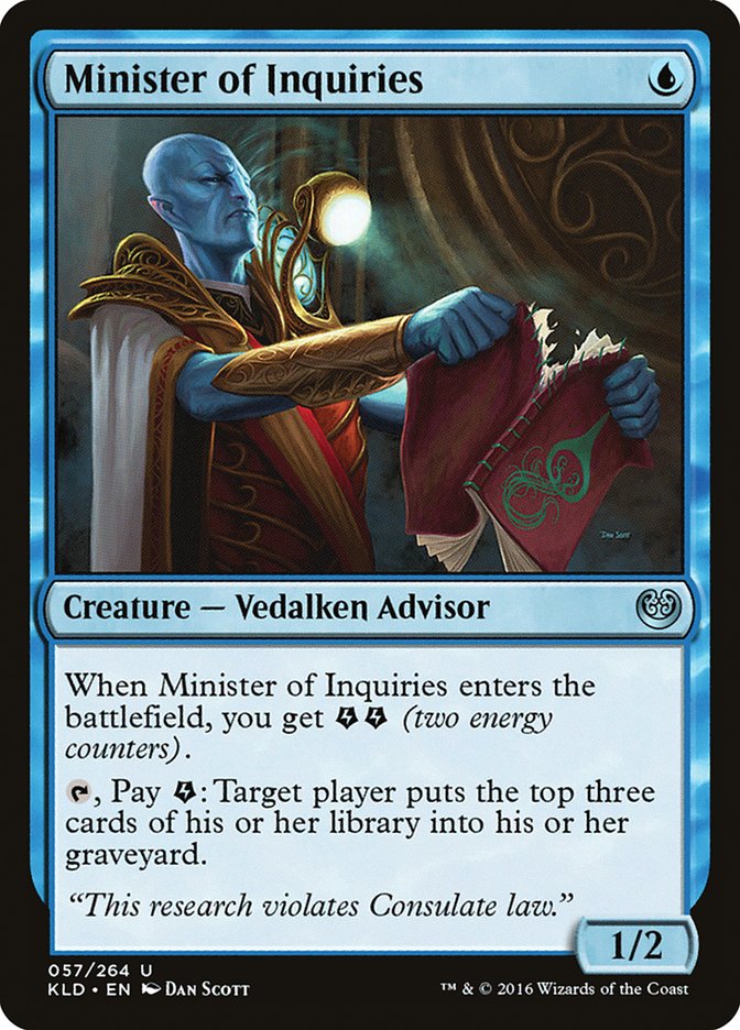 Minister of Inquiries [Kaladesh] | Enigma On Main