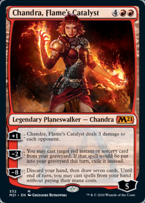 Chandra, Flame's Catalyst [Core Set 2021] | Enigma On Main