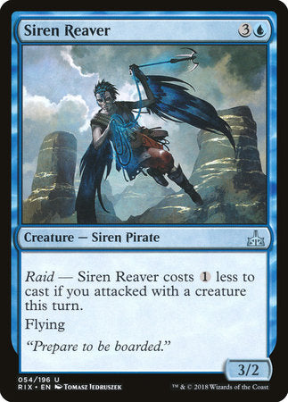 Siren Reaver [Rivals of Ixalan] | Enigma On Main
