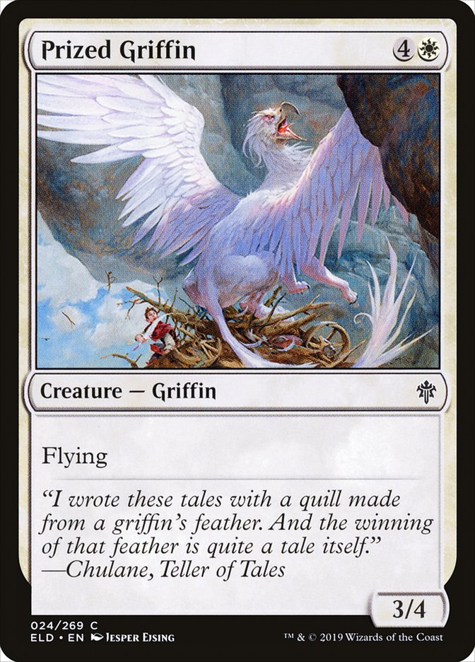Prized Griffin [Throne of Eldraine] | Enigma On Main
