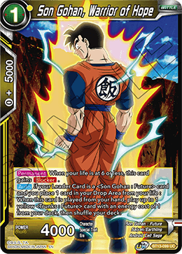 Son Gohan, Warrior of Hope (Uncommon) [BT13-099] | Enigma On Main