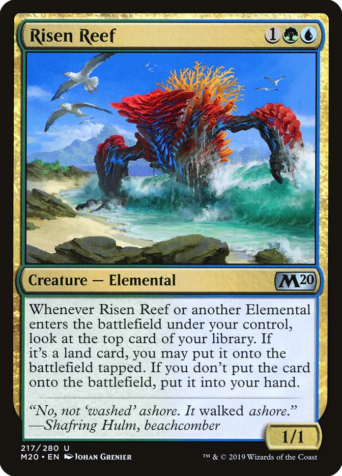 Risen Reef [Core Set 2020] | Enigma On Main