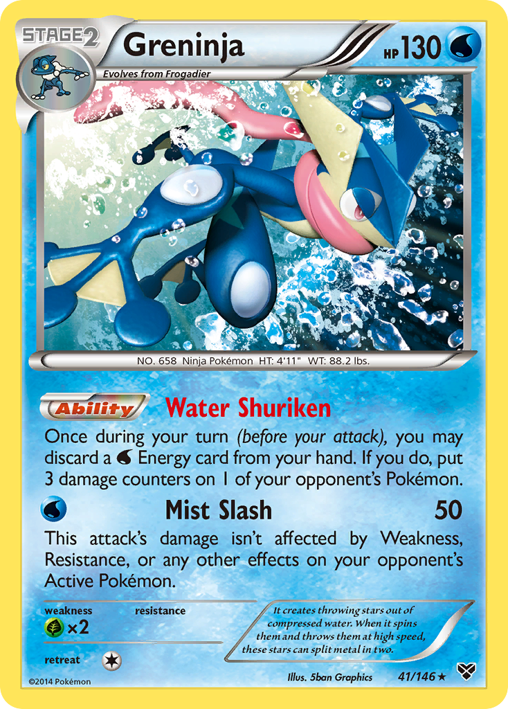 Greninja (41/146) [XY: Base Set] | Enigma On Main