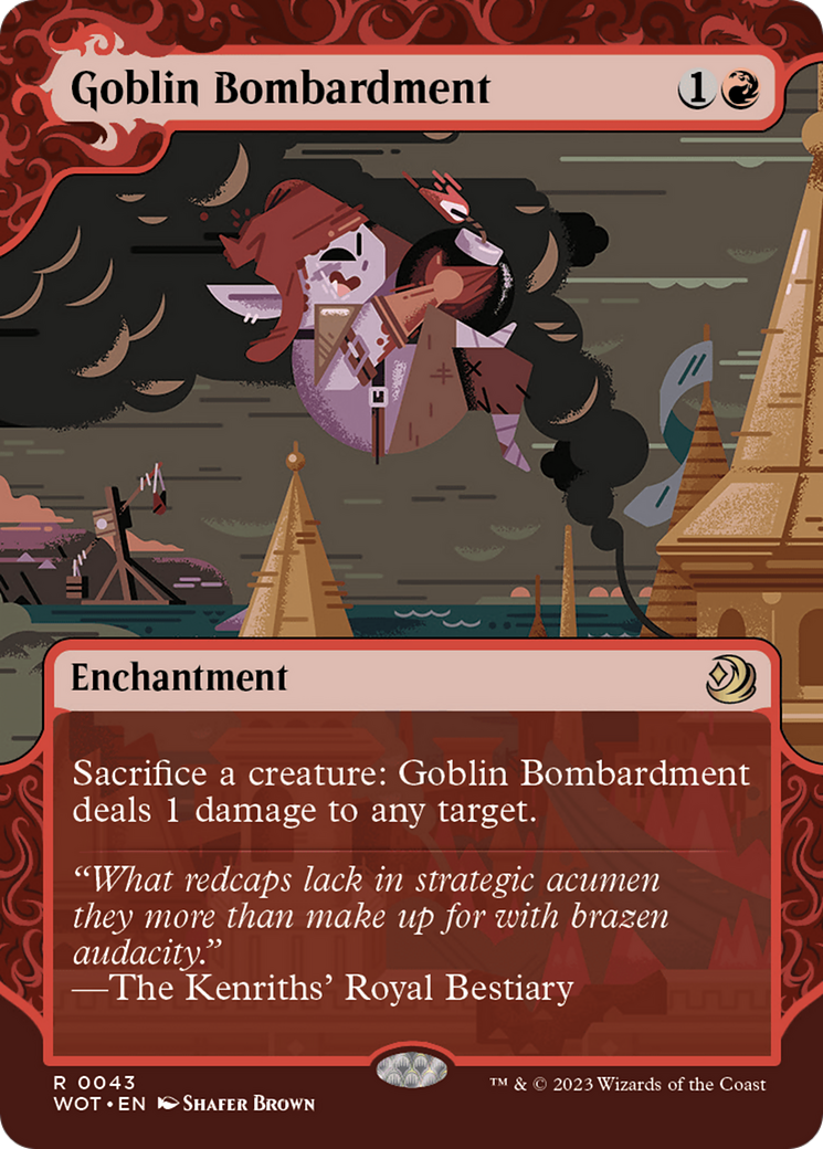 Goblin Bombardment [Wilds of Eldraine: Enchanting Tales] | Enigma On Main