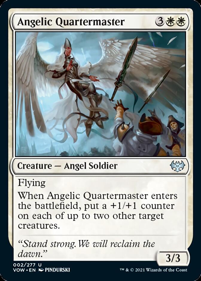 Angelic Quartermaster [Innistrad: Crimson Vow] | Enigma On Main