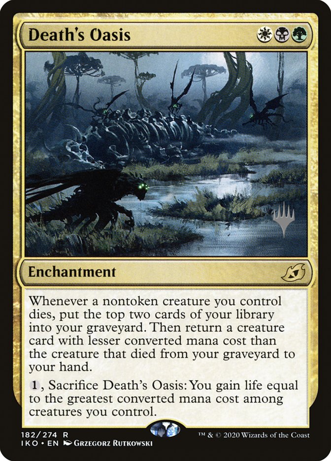 Death's Oasis (Promo Pack) [Ikoria: Lair of Behemoths Promos] | Enigma On Main