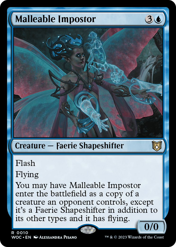 Malleable Impostor [Wilds of Eldraine Commander] | Enigma On Main