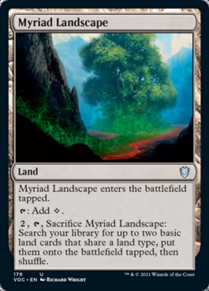 Myriad Landscape [Innistrad: Crimson Vow Commander] | Enigma On Main