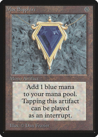 Mox Sapphire [Limited Edition Beta] | Enigma On Main